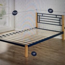 Two Twin Beds With Mattress