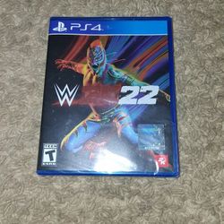 WWE 2k 22 Ps4 Untouched