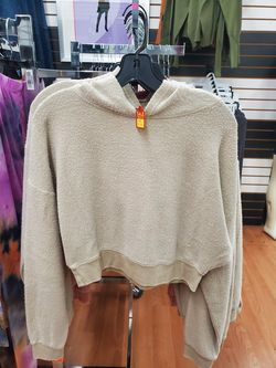 Womens crop top hoodie sizes S-L