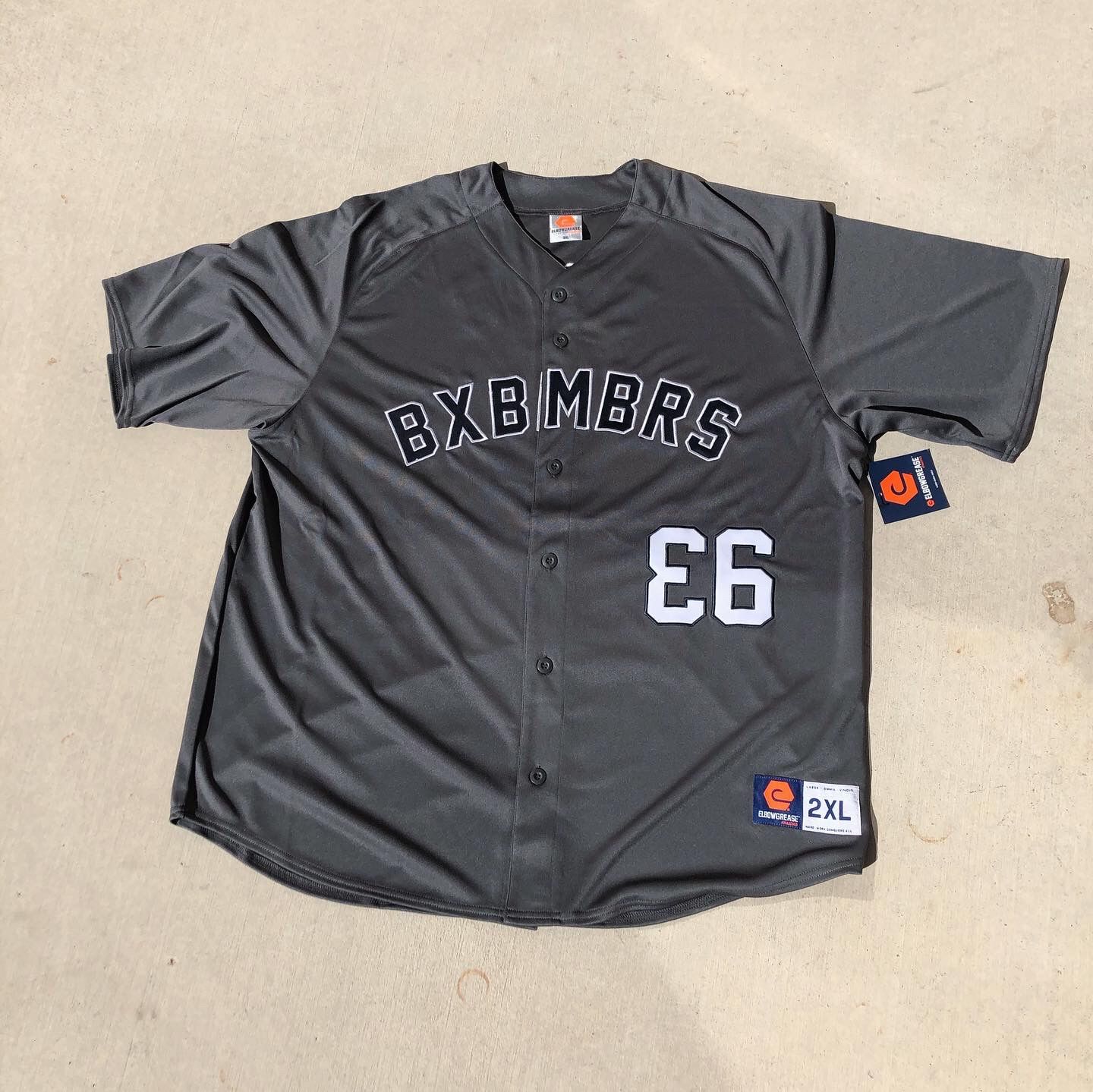 BXBMBRS baseball Jersey size:Large,Xtra Large,2xL