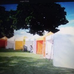 Tent Set Of 4 Canopy Top Only No Sidewalls Included Weatherproof Strong Easy Pop-up New