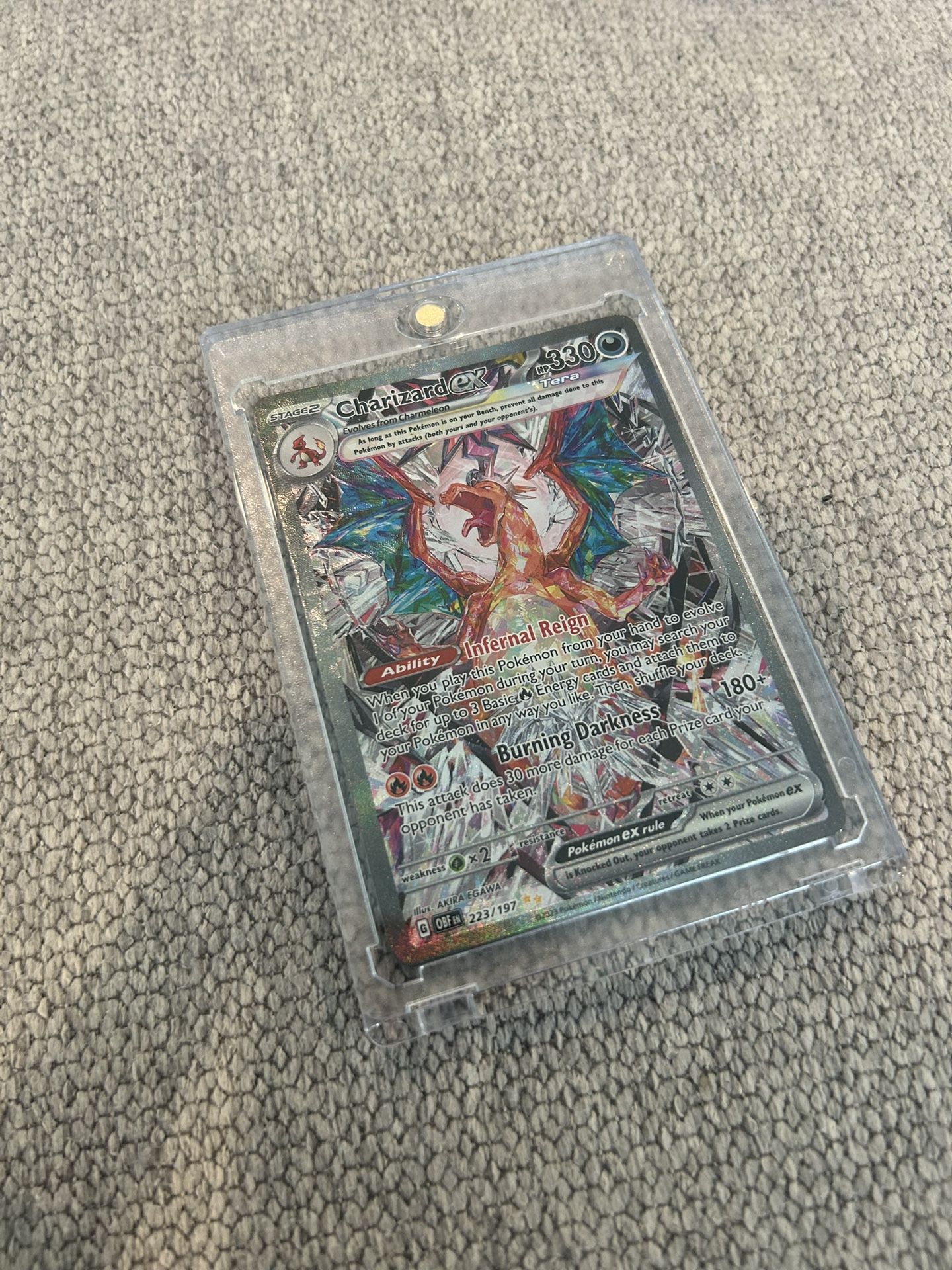 Charizard Ex Full Art Pokemon Card Mint Condition