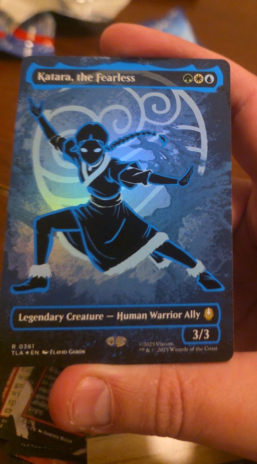 Neon Ink Foil Katara, The Fearless