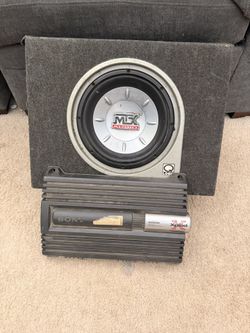 MTX Sub & Amp