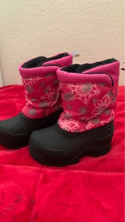 Baby girl snow boots