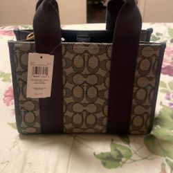 Coach Navy Blue Small Purse