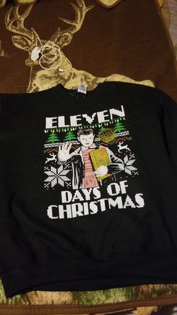 Stranger things Christmas sweater