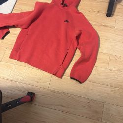 Red Nike Sweatshirt 