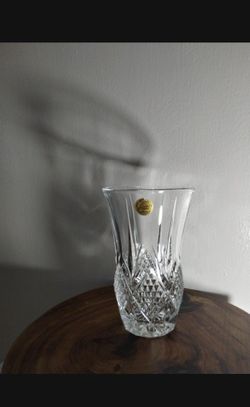 VTG CRISTAL D'ARQUES VASE 7"×4"