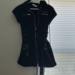 Black Corset Dress Size 14