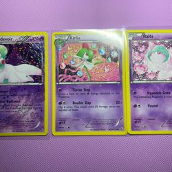 radiant collection ralts, kirlia, gardevoir evolution line 