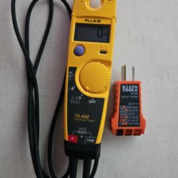 Fluke T5-600 & Klein Outlet Tester