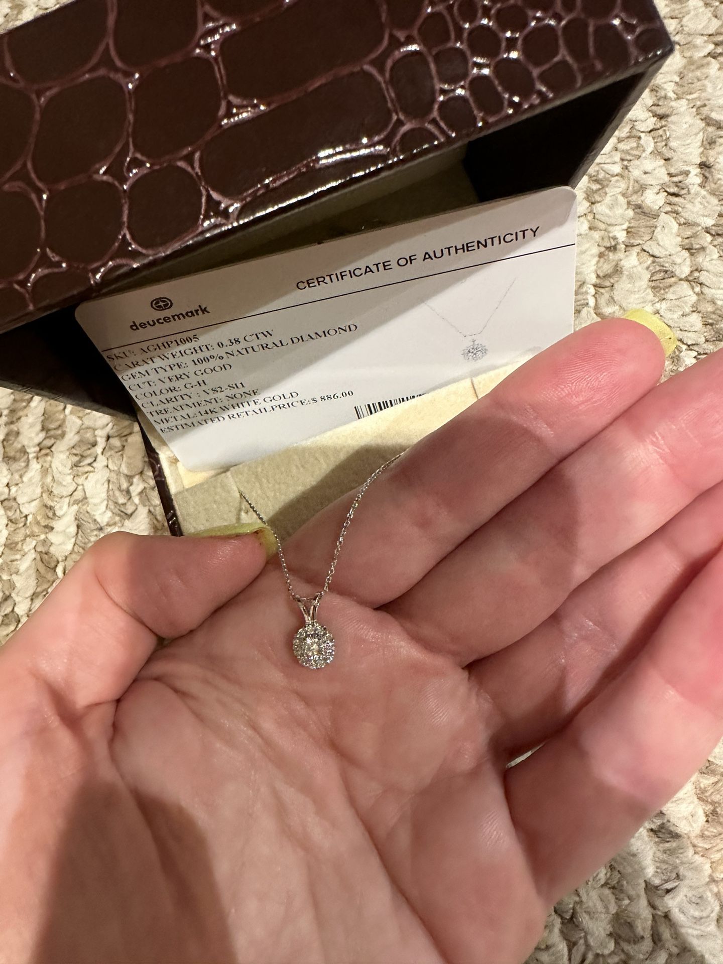 Beautiful Diamond Necklace for Sale in Laud By Sea, FL - OfferUp