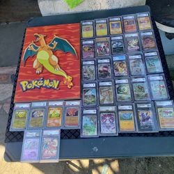 1st. My Cards. Then Your Words. Pokémon Cards Collection. $80per Card, $65! Eachx 10 is $650!  $60! X 32. Lowest $1900 with frame included
