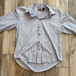 New Men’s Dress Shirt Size L