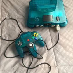 Ninetendo N64 Blue 