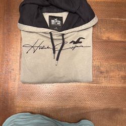 Olive Green Hollister Sweatshirt
