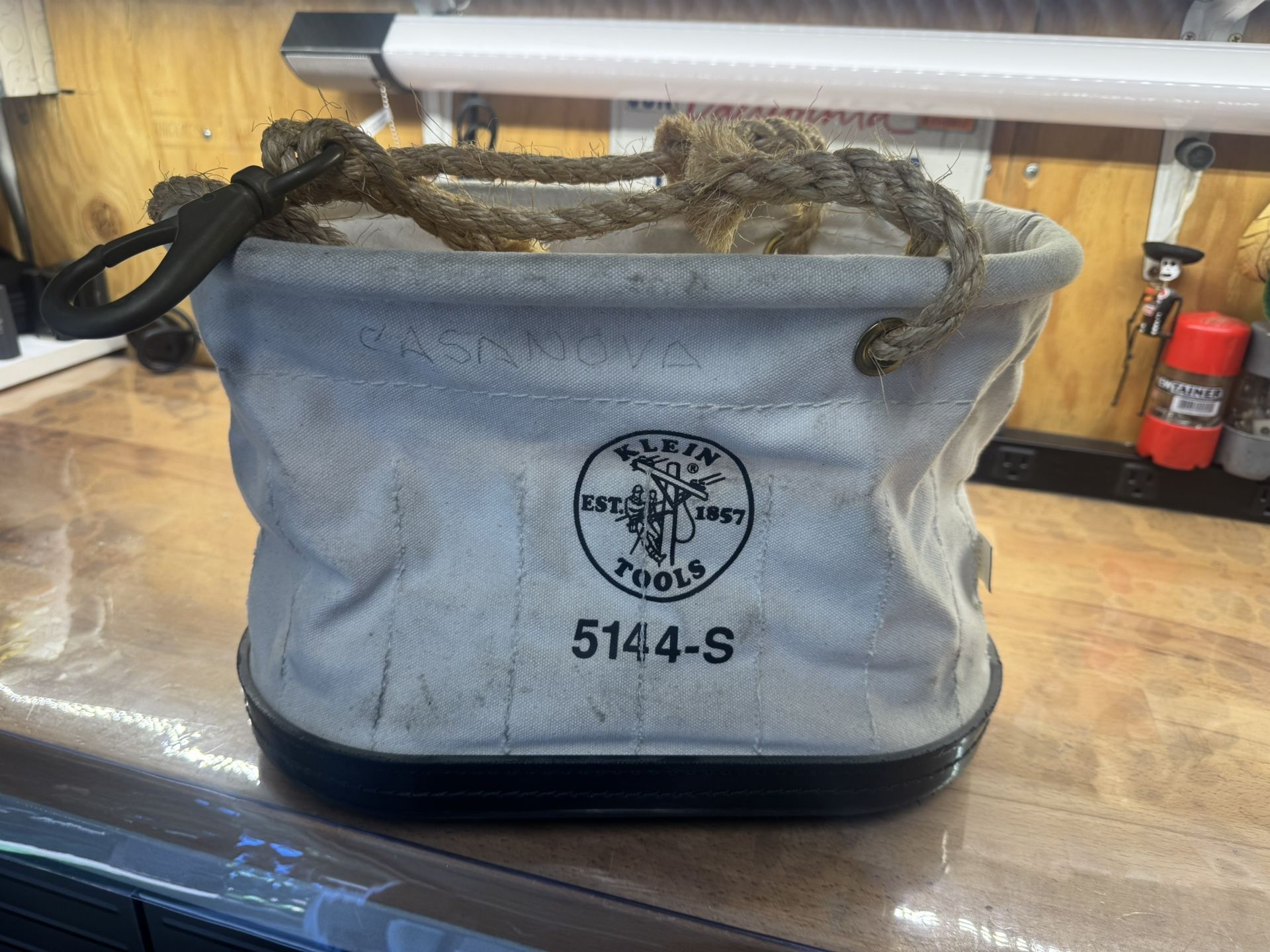 Klein Canvas Tool Basket
