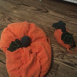 Small Dog pumpkin Costume 