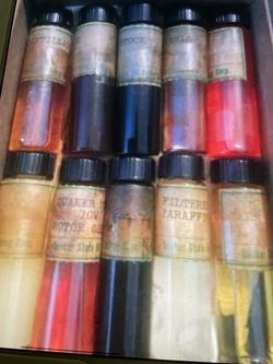 Rare 1960s Quaker State lab oil samples