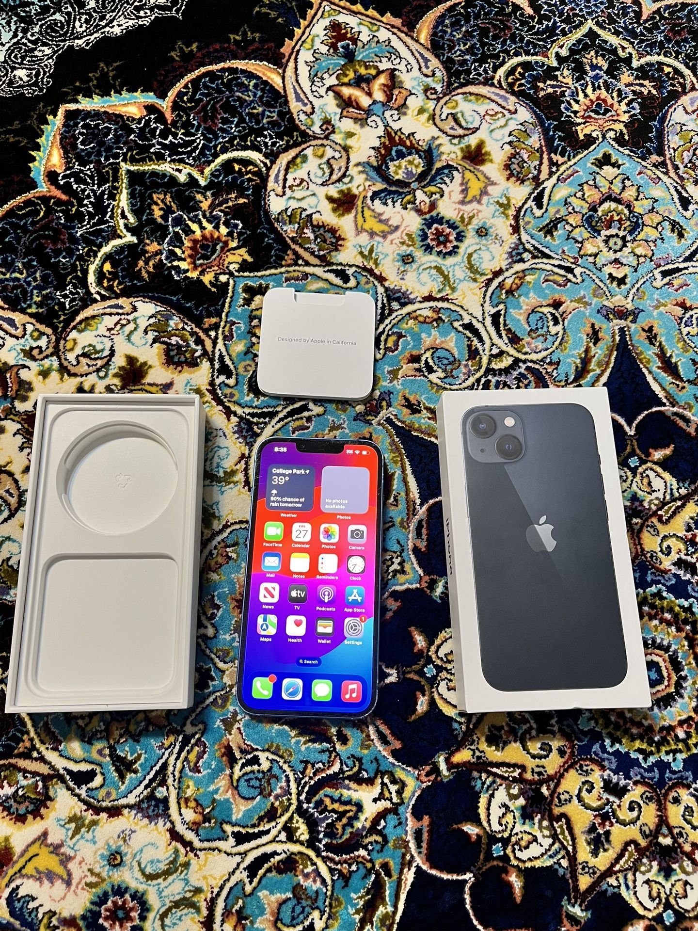 Apple iPhone 13 - Blue - 256GB Good Condition 