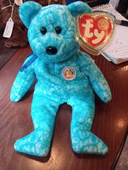 Mint Tag Sparkles Beanie Baby Of The Month