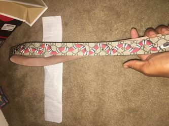 Gucci supreme snake belt brand new with receipt