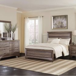 Brand New Queen Size Bedroom Set$799.financing Available No Credit Needed 