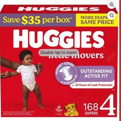 Unopened Huggies Size 4