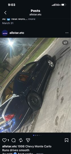 1998 Chevrolet Monte Carlo