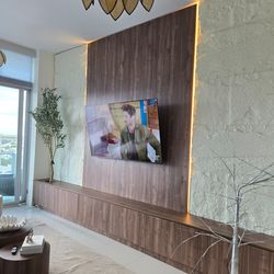 Custom TV Wall units  , Luxury Furniture factory  , High-End Quality materials and installation too