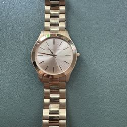 Rose Gold Michael Kors Watch 
