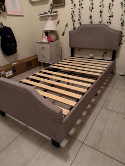 Twin bed frame