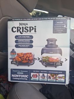 Ninja  Crispi  4 in 1 air fryer plus 7 attachments