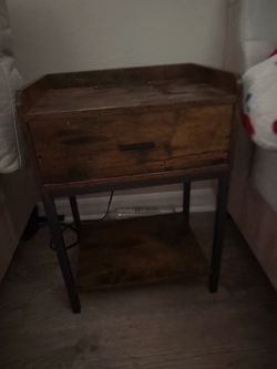 Night stand with charger