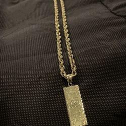 10k Gold Rope Chain 