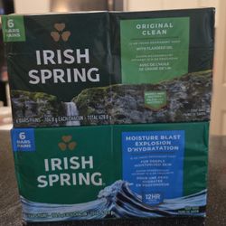 Irish Spring Soap – 12 Bars (2 Packs) – Brand New