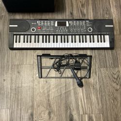 Small Piano (Keyboard) With Microphone