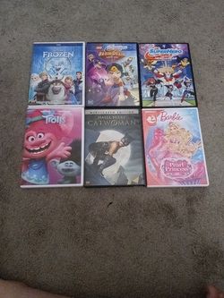 6 dvd movies