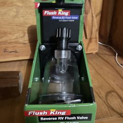 FLUSH KING REVERSE RV FLUSH VALVE