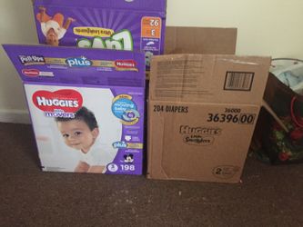 Baby diapers SIZE 2 & 3