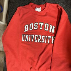 Vintage Boston University Sweater Size M Straight From Boston