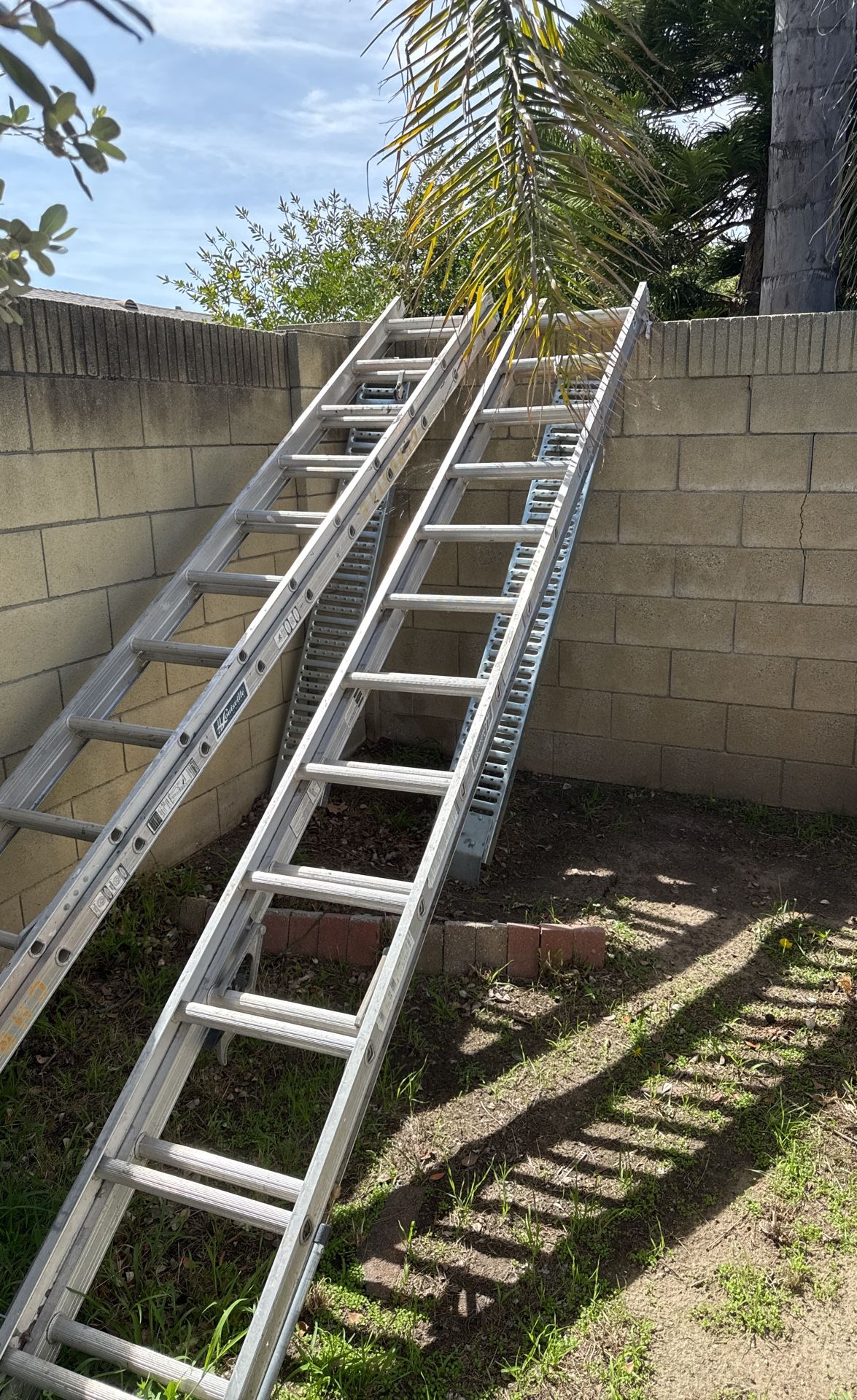 Louisville Aluminum Extension Ladder 24’
