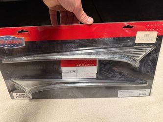 Chrome saddlebag spoiler GL1800