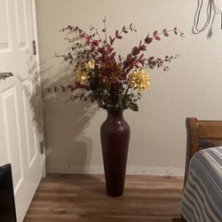 Giant Vase With Flowers 