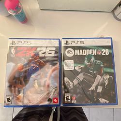 Madden 26 And Nba2k26