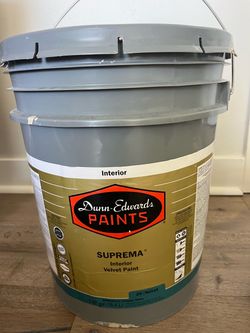Dunn-Edwards Suprema Interior Velvet Paint 5 Gallon