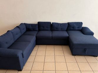 U Shape Couch Pull Out Bed