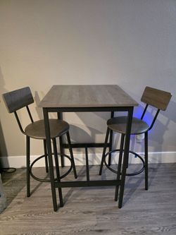 Small table and chairs