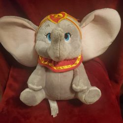 Rare Dumbo 12" Elephant Plush Stuffed Animal Disney Store.